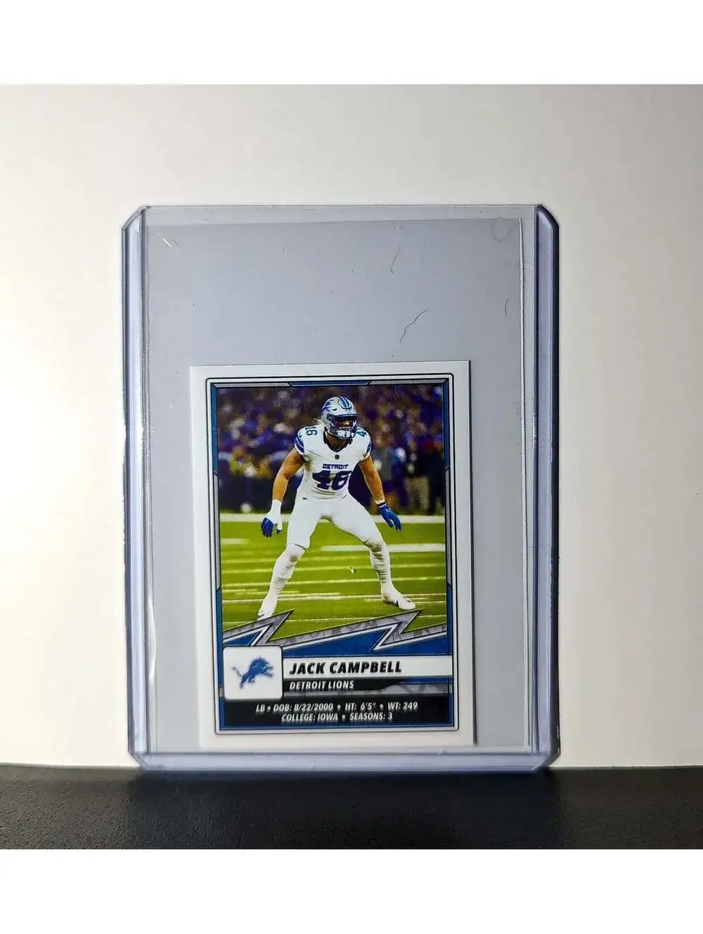 Jack Campbell 2025 Panini NFL #385 Sticker Detroit Lions